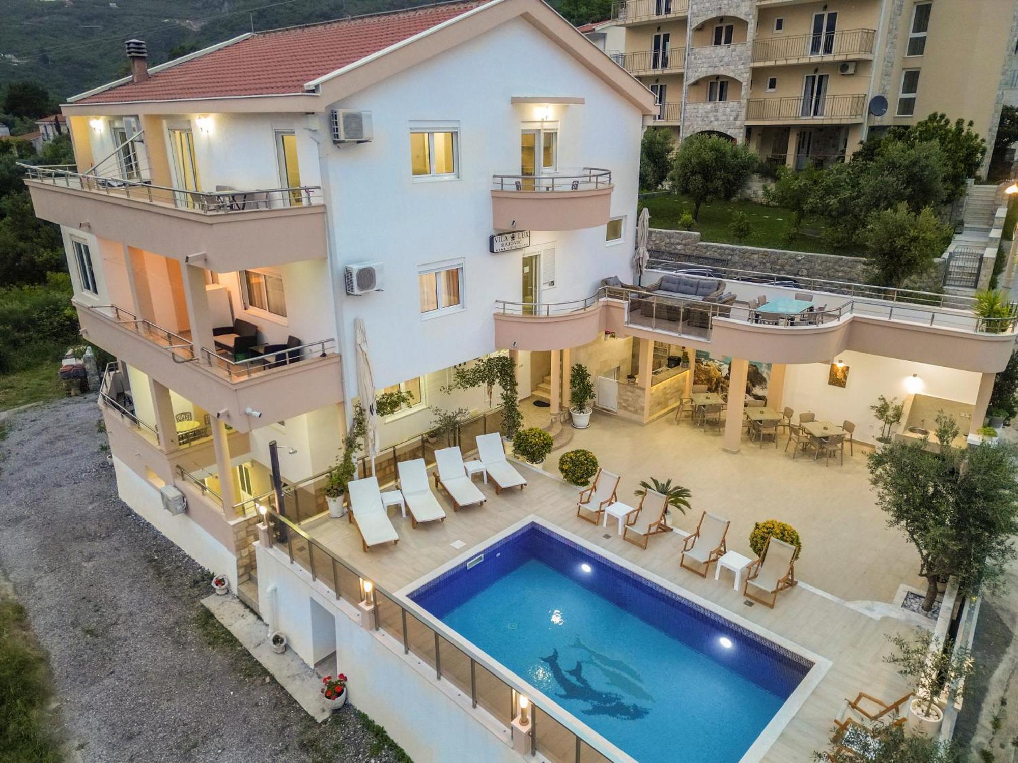 Villa Lux Rajovic Budva Zewnętrze zdjęcie