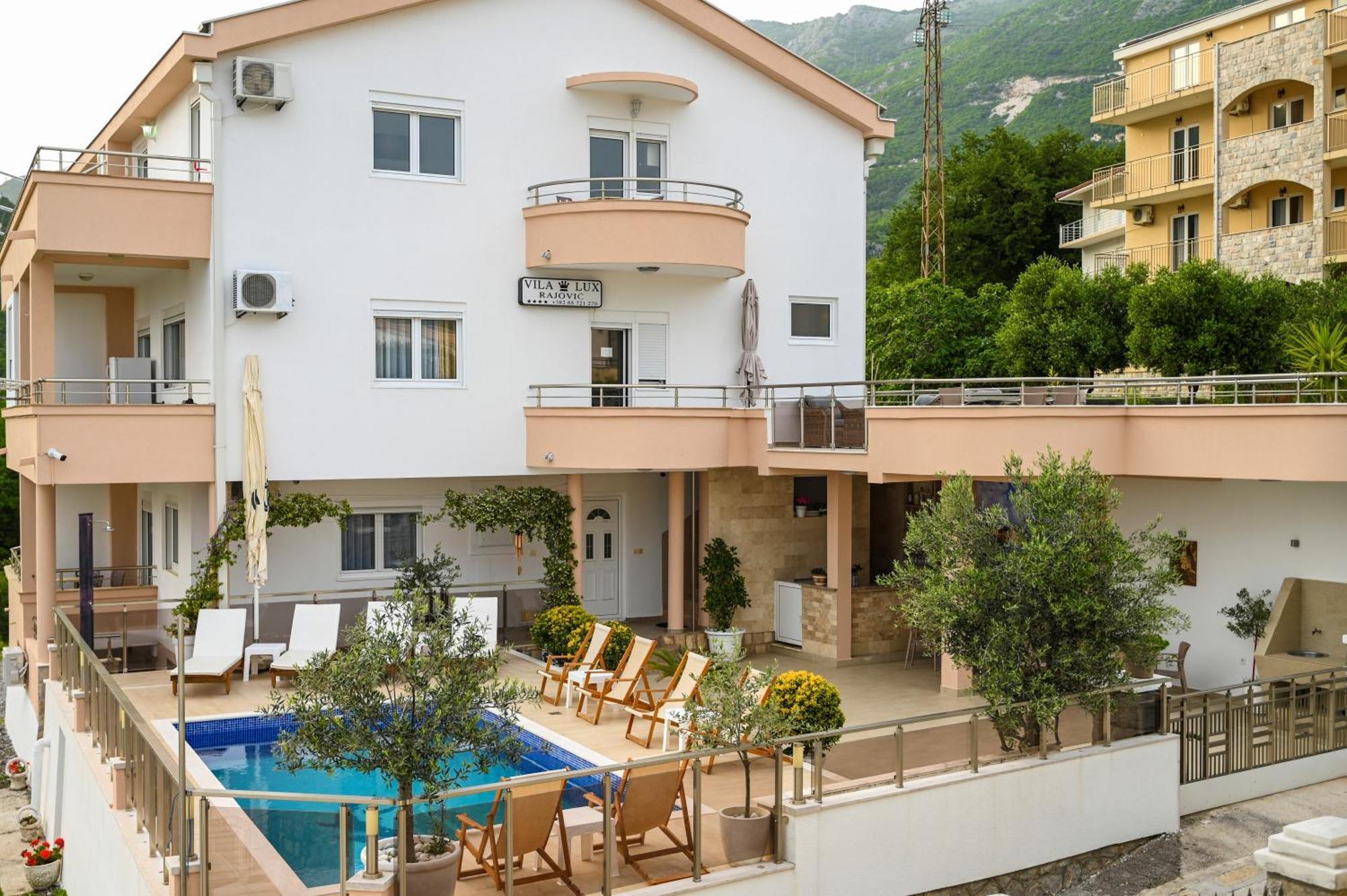 Villa Lux Rajovic Budva Zewnętrze zdjęcie